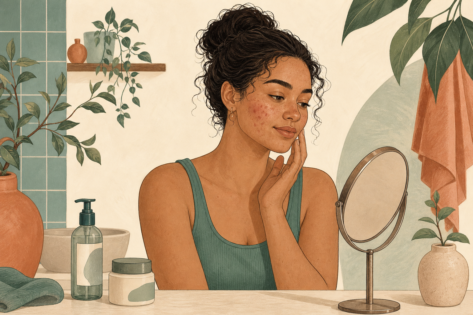 Acne e limpeza de pele: como evitar uma rotina agressiva