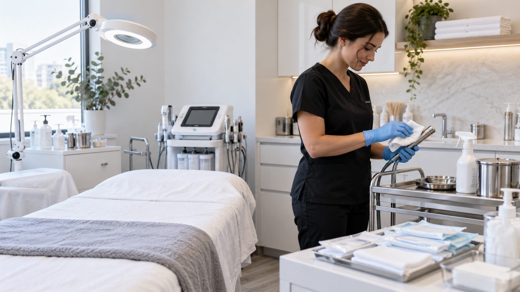 Higiene em clínica de estética: o que observar antes de uma sessão