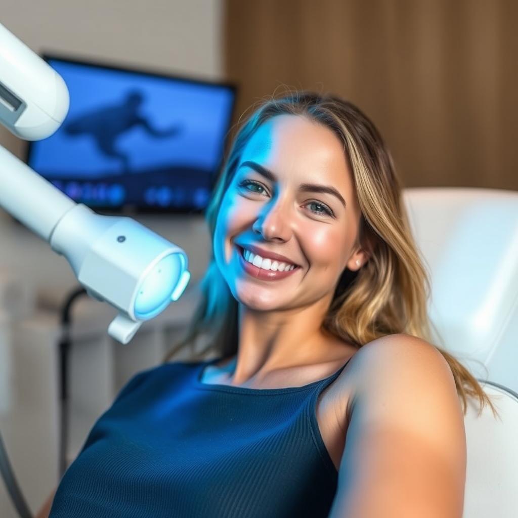 Cliente satisfeita após sessão de depilação a laser no Tatuapé