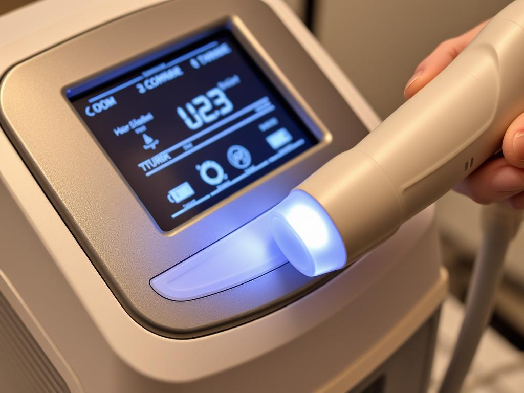 Equipamento de Laser de Diodo utilizado na clínica de depilação a laser no Tatuapé