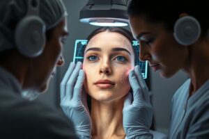 estética facial com inteligência artificial